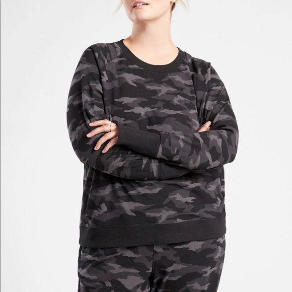 Athleta Triumph Crewneck Sweatshirt - Picture 1 of 9